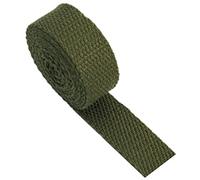 OXOLAMRIN Correa de Nailon, Correa de Correas for Bolsos, sillas, manijas, poliéster, algodón, Varios tamaños Multicolores(Armygreen,20mm x 5Yards)