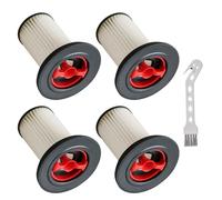 OXOXO 4Set 12023349 - Juego de filtros con cepillo de limpieza compatible con Bosch Unlimited Gen2 Series 8 Vacuum Cleaner, 12036642 HEPA Replacement Filter