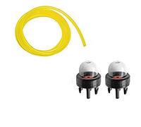 OxoxO 6617 Fuel Line with 188-512 683974 Primer Bulb for McCulloch Ryobi Homelite Toro Craftsman Troy Bilt
