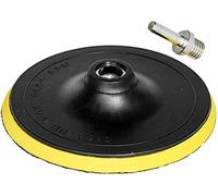 OxoxO Almohadilla de respaldo de gancho y bucle de 150 mm para lijadora orbital, almohadilla de lijado M14 adaptador de taladro