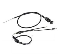 OxoxO Cable de Gas del Acelerador + Cable de Choque para Yamaha PW50 PW 50 1981-2009 Y-Zinger Dirt Pit Bike