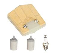 OxoxO filtro de aire bujía de combustible para HUSQVARNA CHAINSAW 288 281 61 66 266 181 nuevas piezas #501 8071-01 501 8071-05