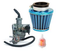 OxoxO - Filtro de Aire de carburador de Repuesto 38 mm con Filtro de Combustible para Honda 3 Wheeler ATC 110 ATC110 1979-1985