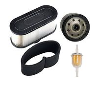OxoxO Filtro de combustible con filtro de aire para Kawasaki FR651V FR691V FR730V FS481V FS541V FS600V FS651V FS691V FS730V 4 ciclos (1 juego)