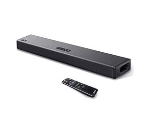 OXS S3 Barra de Sonido para TV, Audio de Cine en Casa con Bluetooth 5.0, Graves Dinámicos, Sonido Envolvente 3D, Mejora del Diálogo, Compatible con AUX/Óptico/Coaxial, Múltiples Modos de Sonido