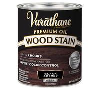 Oxt Oleum 1 QT Rust-Oleum Brands 241411h Mancha de madera interior a base de aceite de vara de cereza negra a base