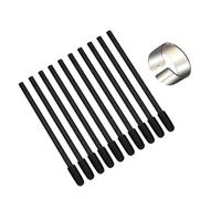 Oxtxuzdm 10 puntas de repuesto para bolígrafo con accesorios de clip, deslizamientos suaves para bolígrafo 3 PTK470 PTK670 PTK870 DTH135, puntas de repuesto para dibujo