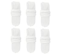 Oxtxuzdm 6 protectores de dedos transpirables para dedos, vendajes cortados y abrasiones para el trabajo, cocina, jardín, protectores de cunas transpirables