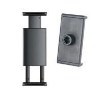 Oxtxuzdm Abrazadera de montaje de trípode para tablet con adaptador de rosca de 1/4 pulgadas para 2/3/4/Air para tableta, soporte para teléfono celular