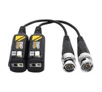 Oxtxuzdm ABS Encases - Extensor de vídeo de par trenzado para transferencia de señales CCTV transparentes en entornos al aire libre, transmisores de señales de larga distancia