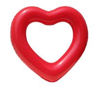 Oxtxuzdm Anillos de natación para niños, juguete flotante en forma de corazón, tubo de natación inflable para niñas y niños