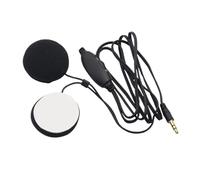 Oxtxuzdm Auriculares para cascos de motocicleta con micrófono, auriculares para casco con micrófono de comunicación para ciclistas, cascos de motocicleta