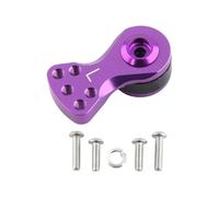 Oxtxuzdm Brazo Servo Ajustable 25T Para Camiones De Control Remoto Crawler Cuernos Negros Para Control Remoto Crawler Mecanizado Brazo Ajustable