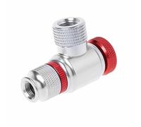 Oxtxuzdm Cabezal inflador de CO2 para bicicleta de carretera, cabezales de compuerta de inflado de repuesto, boquilla de inflado rápido, accesorios de llenado de neumáticos