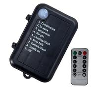 Oxtxuzdm Cartucho de batería de 2 A, impermeable, a prueba de polvo, 3 ranuras, 2 A, combinación de función de esloglo secuencial, soporte a prueba de polvo