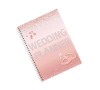 Oxtxuzdm Cuaderno de coordinación de bodas, diario de planificación de novias para padres y participantes, asegurando un planificador de ceremonias impecable