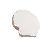 Oxtxuzdm Cuaderno reflectante con forma de concha natural, blocs de notas para mentes creativas y estilos de naturaleza, escritura con textura única de concha