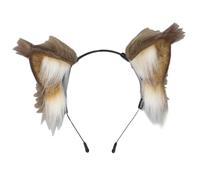 Oxtxuzdm Diadema étnica para disfraz de sirvienta para cosplay, diadema de dibujos animados, accesorios de disfraz gótico, disfraz de fiesta temática para niña, disfraz de fiesta de Halloween