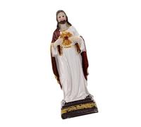 Oxtxuzdm Estatua clásica del Santo Padre y la Madre, regalo religioso católico, decoración para el hogar, estable en el estante, ayuda religiosa, estatua del Santo Padre y la Madre
