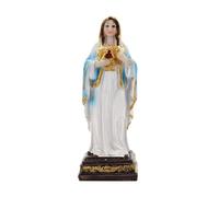 Oxtxuzdm Estatua clásica del Santo Padre y la Madre, regalo religioso católico, decoración para el hogar, estable en el estante, ayuda religiosa, estatua del Santo Padre y la Madre