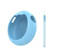 Oxtxuzdm Funda ergonómica de silicona para consola de juegos de mascotas Paradise a prueba de golpes, con correa desmontable para el cuello (114 caras), cubierta ligera