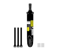 Oxtxuzdm Guardabarros de bicicleta a prueba de salpicaduras, guardabarros de bicicleta de alta resistencia, guardabarros para varios terrenos, universales, guardabarros trasero para bicicleta