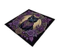 Oxtxuzdm Mantel De Adivinación Tapete para Tarjetas Altares Astrológicos Almohadilla De Tela para Tarots Cubierta para Tablero De Tela para Juegos Lectura De Tarot Mantel para Tarjetas