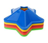 Oxtxuzdm Marcadores de entrenamiento de fútbol de durabilidad que mejoran la precisión de paso, conos de agilidad de fútbol para el desarrollo de habilidades, herramienta de entrenamiento de precisión