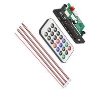 Oxtxuzdm Módulo De Música Inalámbrico 12V 2x20W Tablero Decodificación Auditiva con Controlador Soporte para Y Funcionalidad Llamada Voz Amplificador Karaoke Inalámbrico