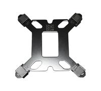 Oxtxuzdm Placas traseras de CPU para escritorio, soporte de disipación de calor para radiadores de base de montaje 1700X/115X/1366, actualizaciones de refrigeración de computadora