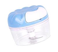 Oxtxuzdm Prensa de ajo portátil de manivela pequeña amoladora eficiente portátil para entusiastas de la cocina, procesador de alimentos para el hogar, manual (idioma español no garantizado)