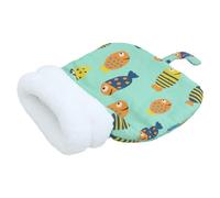 Oxtxuzdm Ropa de cama cálida de invierno, suave, lavable, para mascotas, para interiores y exteriores, diseño portátil, diseño de dibujos animados, para interiores y exteriores, bolsa de dormir para