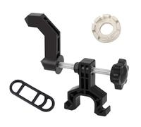 Oxtxuzdm Soporte portátil para llantas de bicicleta, herramienta ligera de reparación de afinación