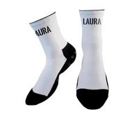 OXUM Calcetines Deportivos Antideslizantes con Grip Personalizados con Nombre, Número o Escudo para Fútbol y Entrenamiento | Cómodos, Transpirables y Ajuste Perfecto