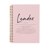 OXW Cuadernos de rubor para el trabajo, regalos de liderazgo, cuaderno de trabajo de oficina, diario para escribir reuniones, tomar notas, regalos de agradecimiento para mujeres y hombres, líderes