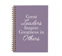 OXW Cuadernos morados de reuniones para el trabajo, regalos de liderazgo, cuaderno de trabajo de oficina, diario para escribir notas, regalos de agradecimiento para mujeres y hombres, líder, jefe