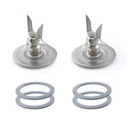 OXWZLEQAT con Piezas De Repuesto De Junta De Sello De Goma, Licuadora De Cuchillas, Compatible con Oster, Compatible con Osterizer, Licuadora, 6 Puntos Fusion 4980, 2 Piezas