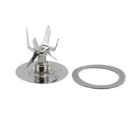 OXWZLEQAT Piezas De Licuadora Hoja De Acero Inoxidable De 6 Puntos 4980 con Junta Tórica De Goma, Compatible con Oster, Licuadora