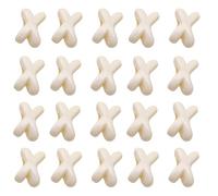 Oxxggkao 10 cuentas acrílicas coloridas de 2 mm, espaciadores en forma de X para pulseras, joyas, manualidades, suministros de costura, manualidades acrílicas