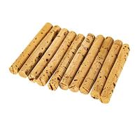 Oxxggkao 10 palos flotantes de madera de corcho para pesca de carpa, para señuelos, aparejos de aguja, cebos boilies