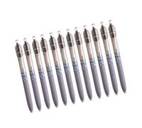 Oxxggkao 12 bolígrafos de gel retráctiles para aliviar el estrés para escribir notas, tomar diarios, punta de 0,5 mm, suministros escolares de oficina, punta fina