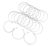 Oxxggkao 18 pulseras elegantes de estrella trenzada negra artesanal de hierro, ideales para regalar y personalizar el estilo de pulseras de hierro, talla única, como se describe
