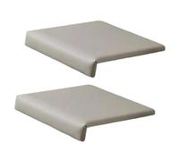Oxxggkao 2 almohadillas de asiento de esquina para sillas y escalones, antideslizantes, cómodos cojines de esponja, fáciles de llevar, 35 cm, forma cuadrada, alfombrilla de asiento de poliuretano