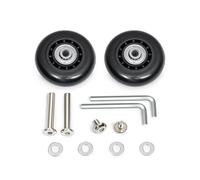 Oxxggkao 2 piezas de maleta giratoria silenciosa de repuesto, prácticos rodillos, accesorios de equipaje de fácil instalación, maleta multiusos, Modelo 14