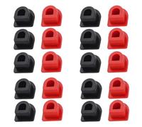 Oxxggkao 20 fundas de silicona para conector de batería, impermeables, protectores de terminales para sistemas solares, vehículos eléctricos, tapa de terminal protectora