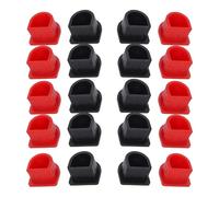 Oxxggkao 20 fundas de silicona para conector de batería, impermeables, protectores de terminales para sistemas solares, vehículos eléctricos, tapa de terminal protectora