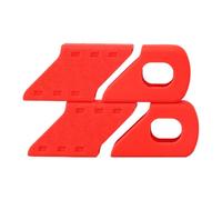 Oxxggkao 2lots - Funda protectora de silicona para bielas de bicicleta, pedales, bielas de bicicleta, tapas protectoras multicolor