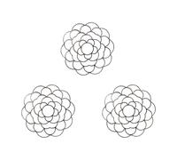 Oxxggkao 3 piezas de metal con diseño de rana y alambre de hierro para organizar la tapa, organizador floral con rejilla