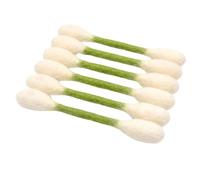 Oxxggkao 6 piezas de hisopo de algodón para masticar para la salud de los dientes de gatito y jugar atractivo, atraer mejor ejercicio palo de juego