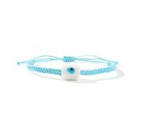 Oxxggkao Abalorio de cristal ajustable para mujer, cordón de algodón suave, diseño de ojo de tambor, talla única, como se describe